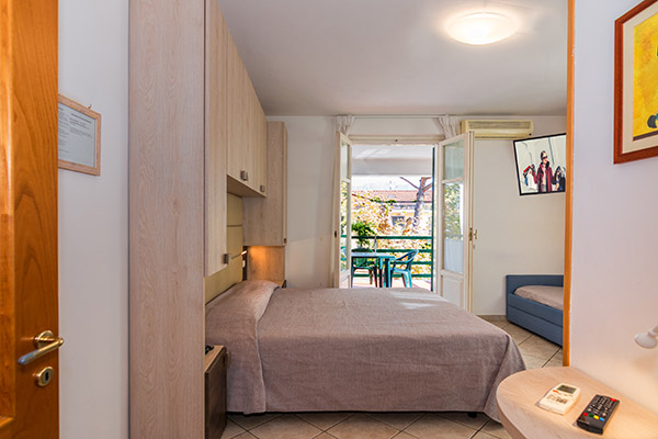 Le camere di Hotel Eura